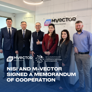 M-Vector and the National Institute for Strategic Initiatives under the President of the Kyrgyz Republic (NISI) have signed a Memorandum of Cooperation!
