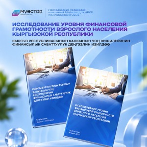 Национальный банк Кыргызской Республики опубликовал аналитический отчет по исследованию финансовой грамотности населения