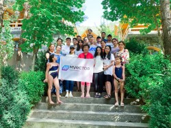 M-Vector Tajikistan team on vacation