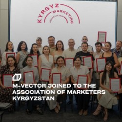 M-Vector has joined the Kyrgyzstan Marketers Association