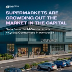 Supermarkets are displacing bazaars in Bishkek 